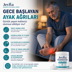 Jeviva™ Magnezyum Masaj Kremi – Ayak, Bacak, Diz, Bel ve Boyun İçin Rahatlatıcı Bakım